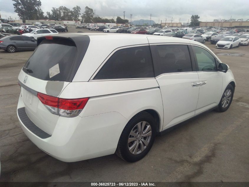2014 HONDA ODYSSEY EX-L - 5FNRL5H61EB062522