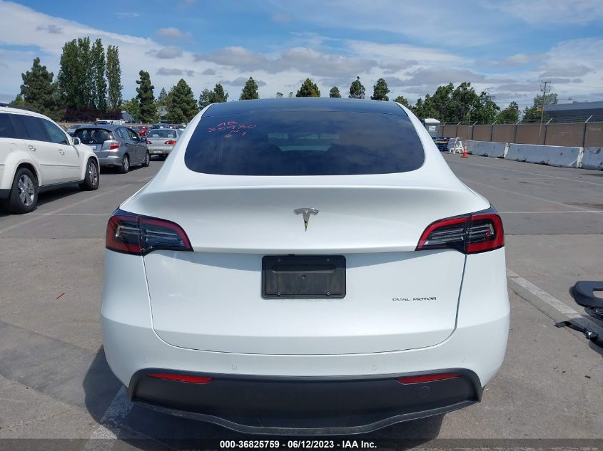 2021 TESLA MODEL Y LONG RANGE - 5YJYGAEE5MF207810
