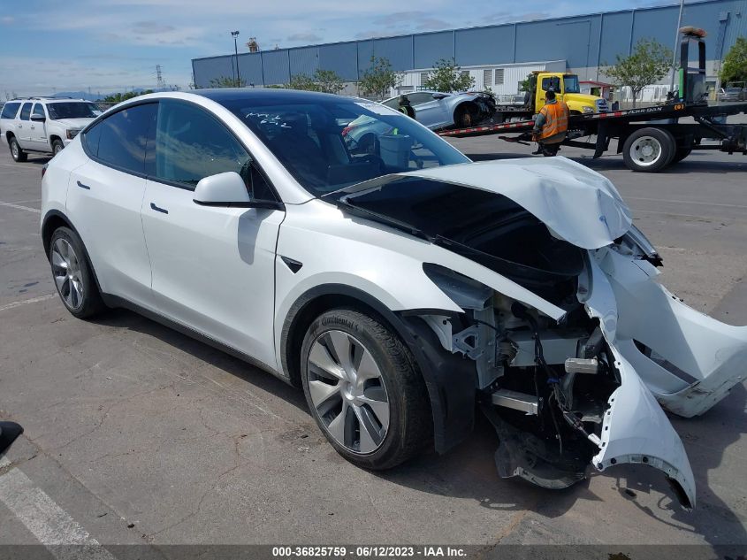 2021 TESLA MODEL Y LONG RANGE - 5YJYGAEE5MF207810