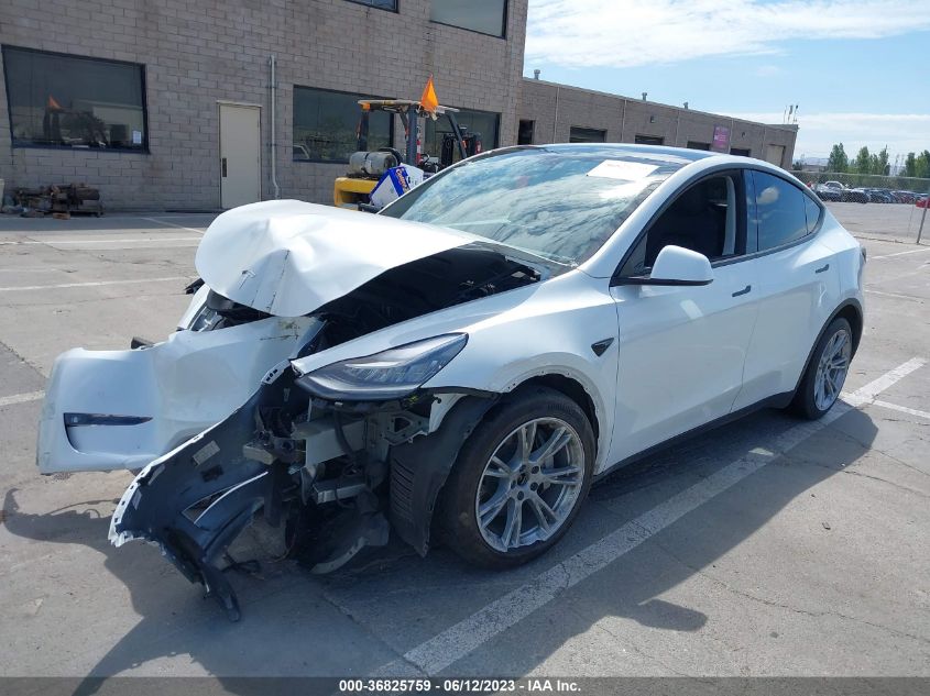 2021 TESLA MODEL Y LONG RANGE - 5YJYGAEE5MF207810