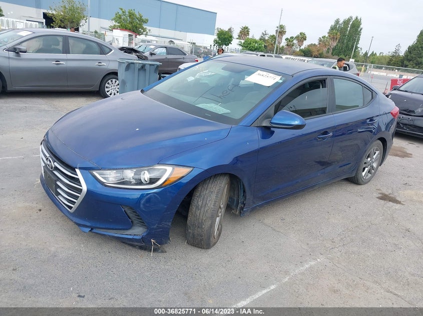 VIN 5NPD84LF2HH095743 2017 HYUNDAI ELANTRA SE/VALUE/LIMITED