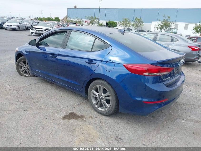 VIN 5NPD84LF2HH095743 2017 HYUNDAI ELANTRA SE/VALUE/LIMITED