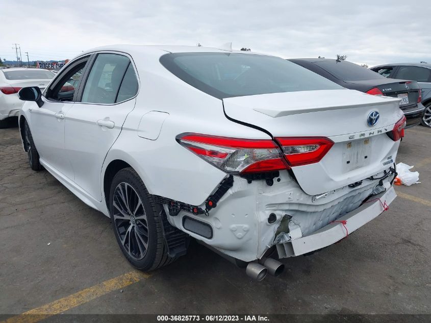 2019 TOYOTA CAMRY HYBRID - 4T1B21HK0KU520902