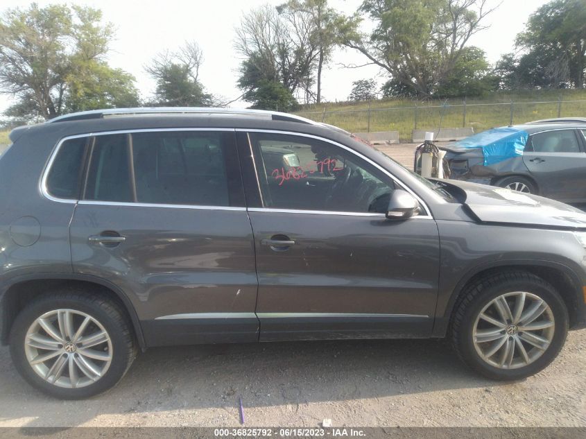 2016 VOLKSWAGEN TIGUAN SE - WVGAV7AX9GW591202