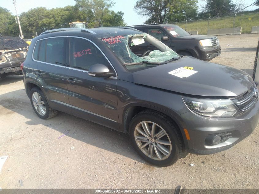 2016 VOLKSWAGEN TIGUAN SE - WVGAV7AX9GW591202