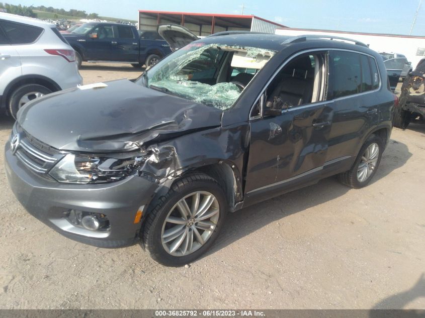 2016 VOLKSWAGEN TIGUAN SE - WVGAV7AX9GW591202