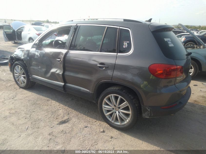 2016 VOLKSWAGEN TIGUAN SE - WVGAV7AX9GW591202