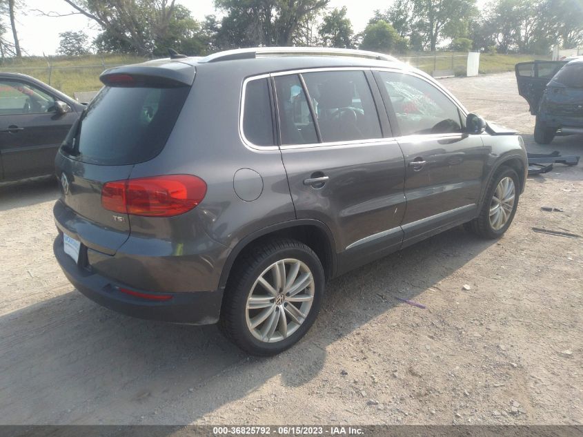 2016 VOLKSWAGEN TIGUAN SE - WVGAV7AX9GW591202