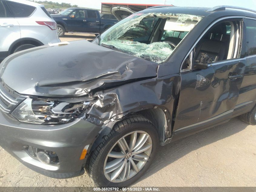 2016 VOLKSWAGEN TIGUAN SE - WVGAV7AX9GW591202