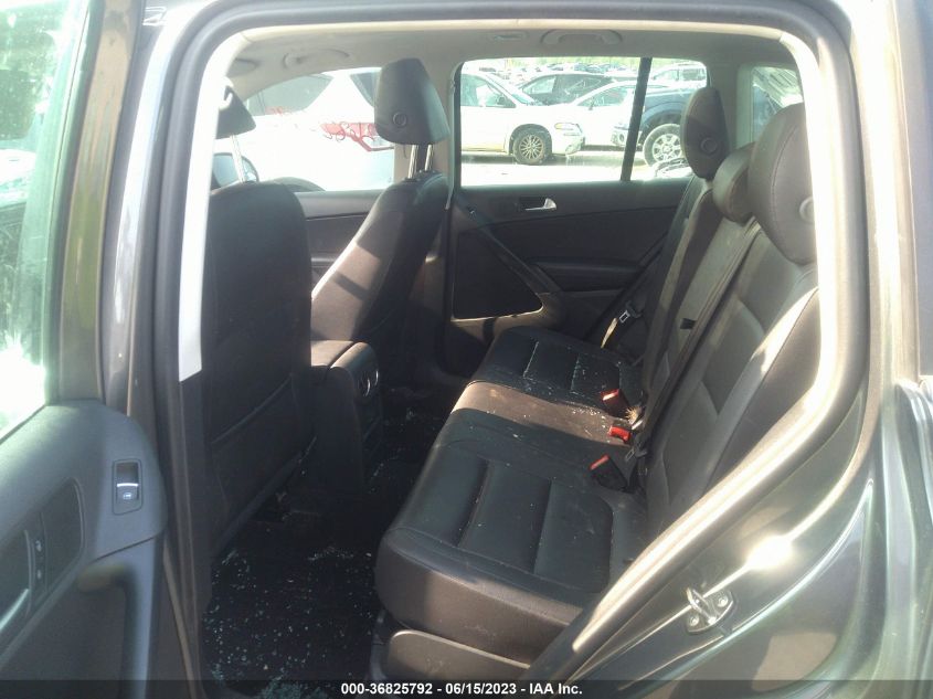 2016 VOLKSWAGEN TIGUAN SE - WVGAV7AX9GW591202