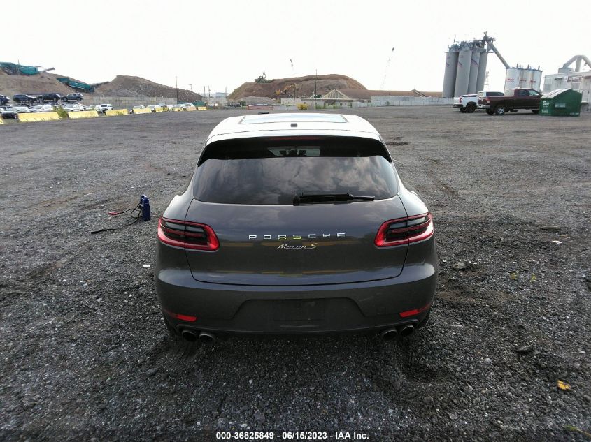 2016 PORSCHE MACAN S - WP1AB2A53GLB45397
