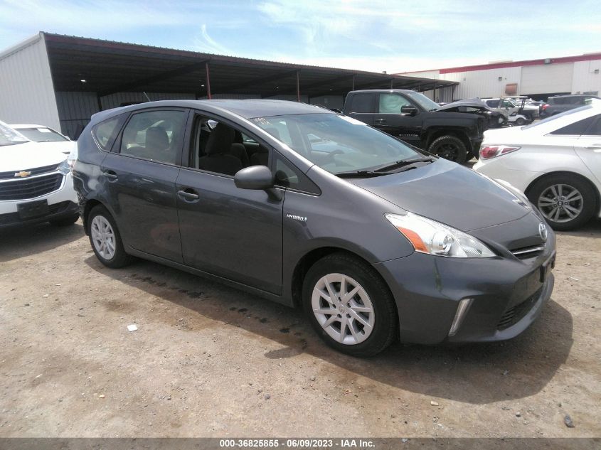 2014 TOYOTA PRIUS V TWO/THREE/FIVE - JTDZN3EU5E3336691