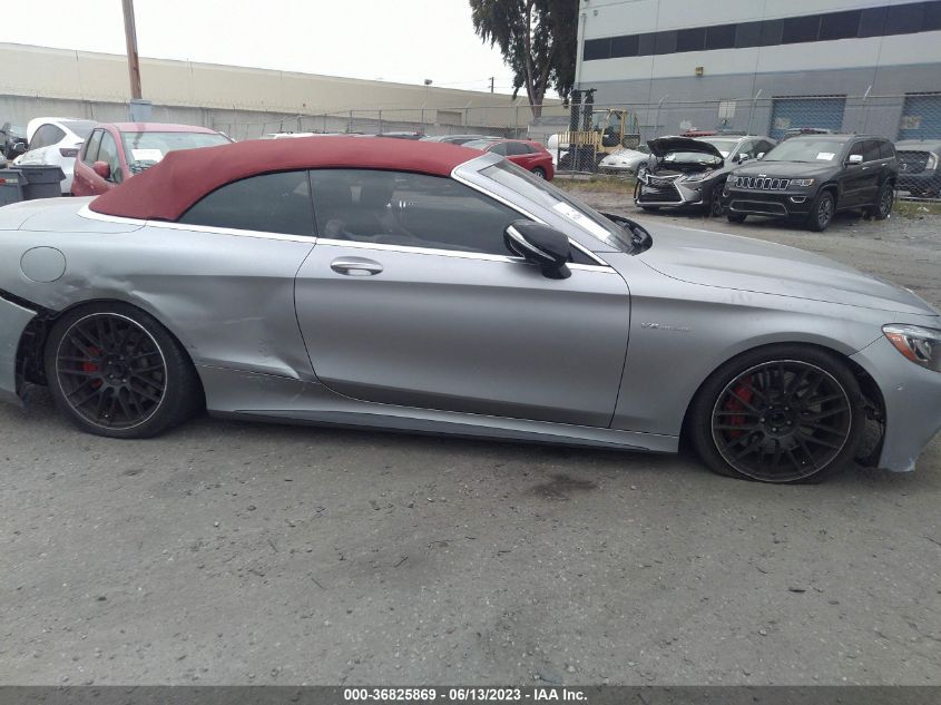 2017 MERCEDES-BENZ S-CLASS AMG S 63 - WDDXK7JB3HA026055