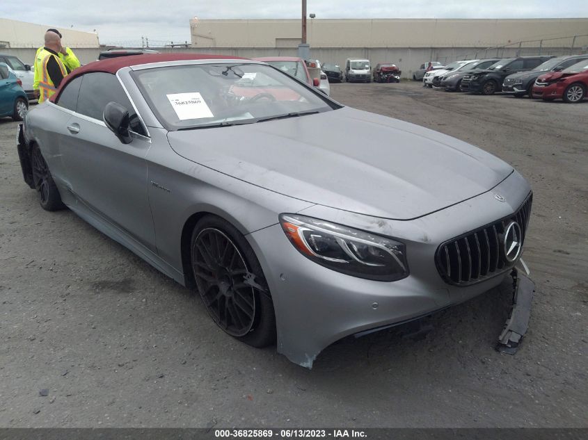 2017 MERCEDES-BENZ S-CLASS AMG S 63 - WDDXK7JB3HA026055