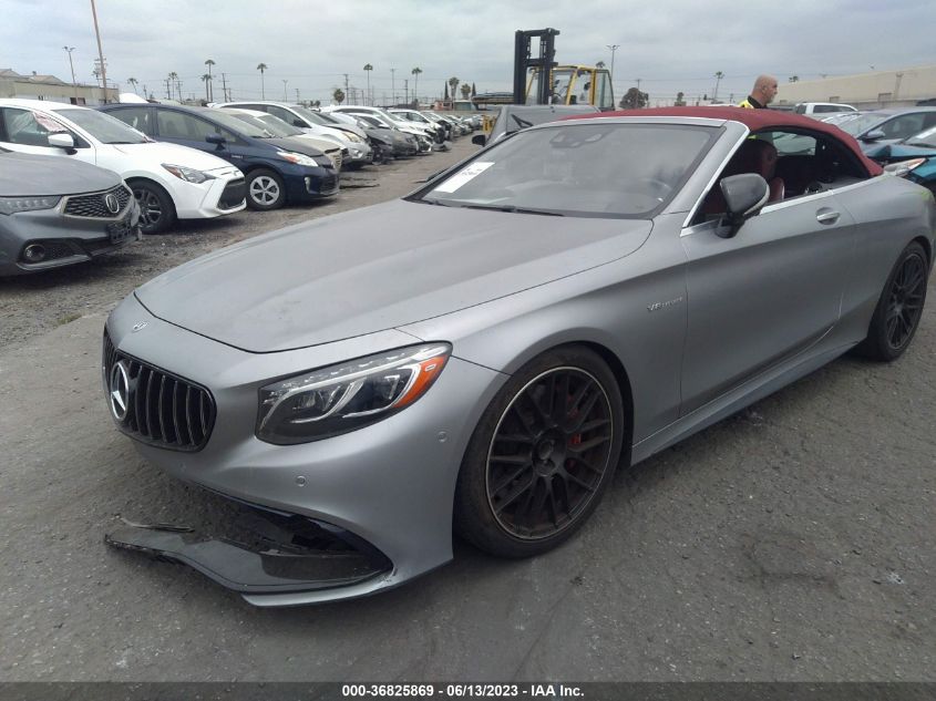 2017 MERCEDES-BENZ S-CLASS AMG S 63 - WDDXK7JB3HA026055
