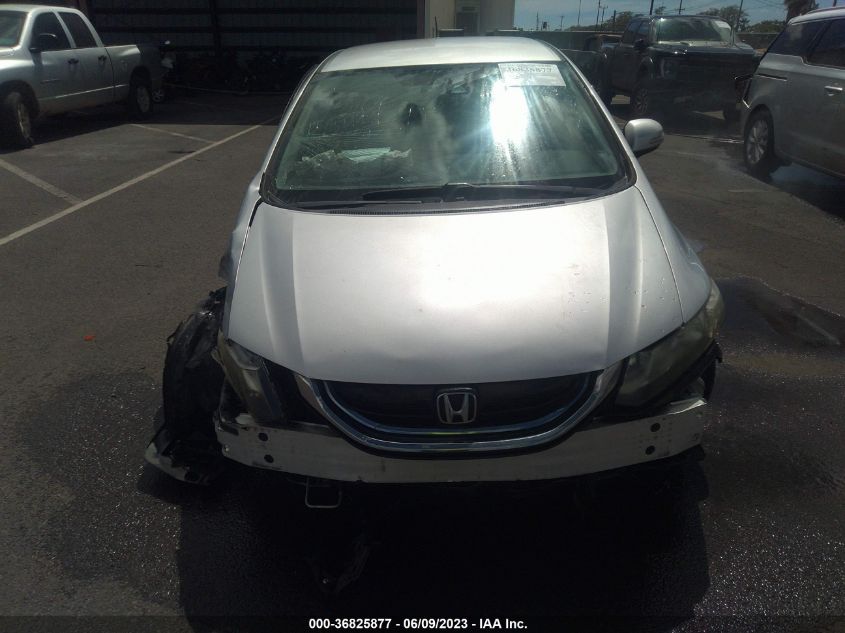 2013 HONDA CIVIC HYBRID - 19XFB4F27DE003690