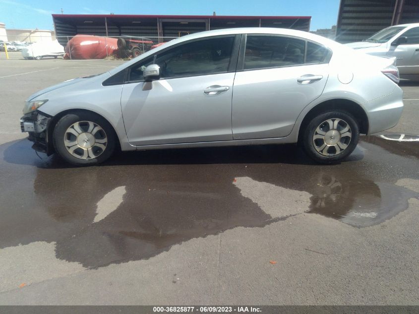 2013 HONDA CIVIC HYBRID - 19XFB4F27DE003690