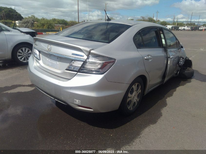 2013 HONDA CIVIC HYBRID - 19XFB4F27DE003690