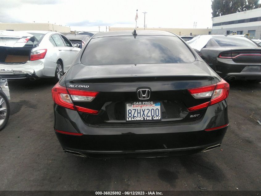 2018 HONDA ACCORD SEDAN EX-L 2.0T - 1HGCV2F52JA010541