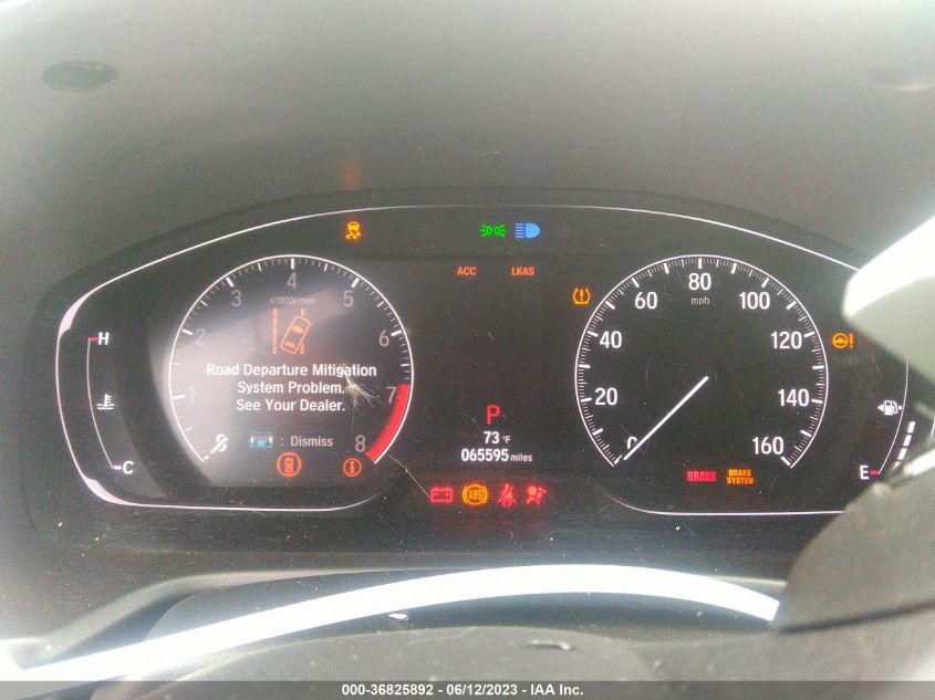 2018 HONDA ACCORD SEDAN EX-L 2.0T - 1HGCV2F52JA010541