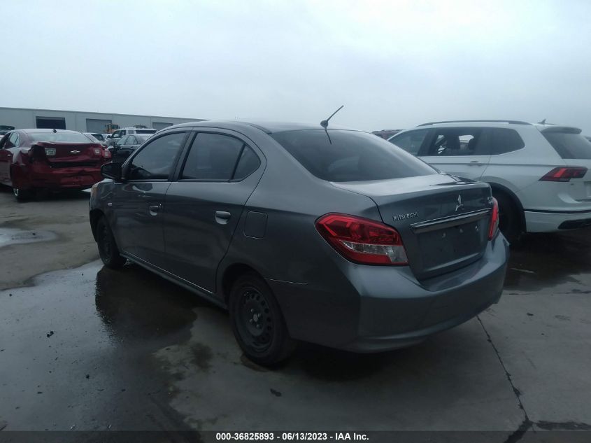 2019 MITSUBISHI MIRAGE G4 ES/RF - ML32F3FJ8KHF05612