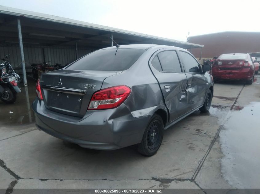 2019 MITSUBISHI MIRAGE G4 ES/RF - ML32F3FJ8KHF05612