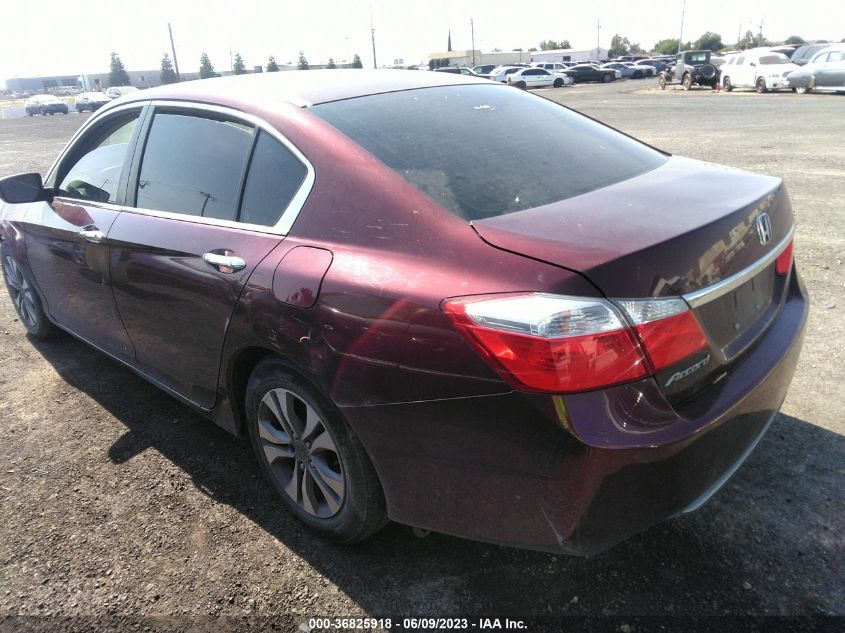 2014 HONDA ACCORD SEDAN LX - 1HGCR2F33EA301557