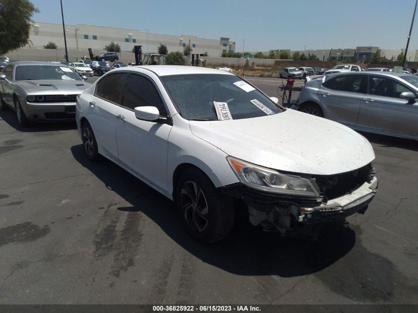 2016 HONDA ACCORD SEDAN LX - 1HGCR2F36GA023790