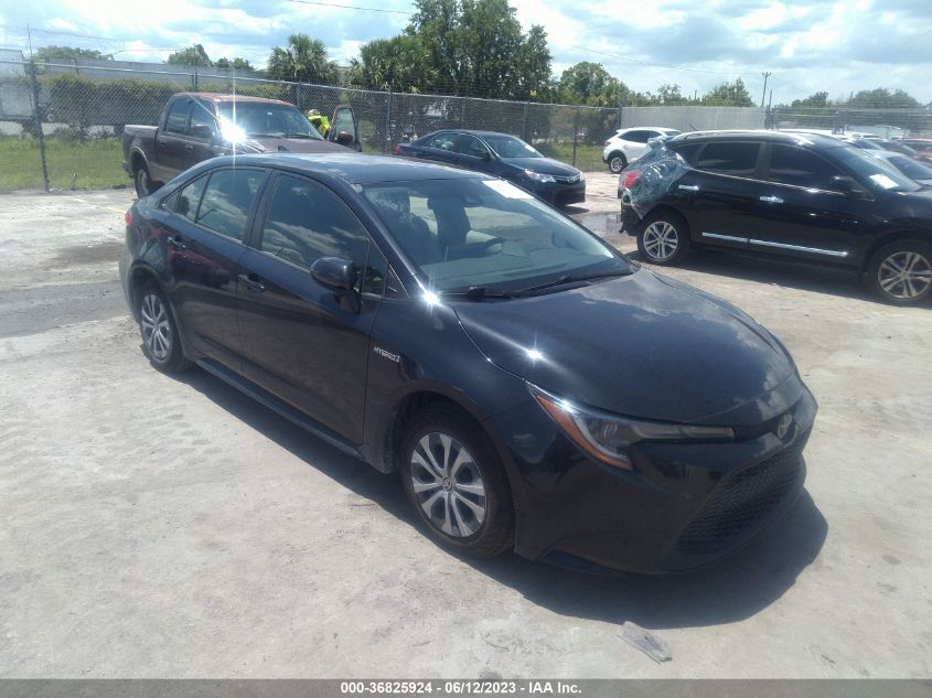 2021 TOYOTA COROLLA HYBRID LE - JTDEAMDE0MJ004517