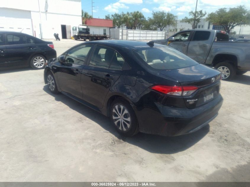 2021 TOYOTA COROLLA HYBRID LE - JTDEAMDE0MJ004517