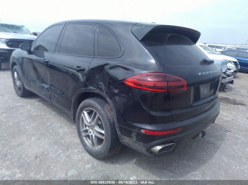 2016 PORSCHE CAYENNE DIESEL - WP1AF2A28GKA45201