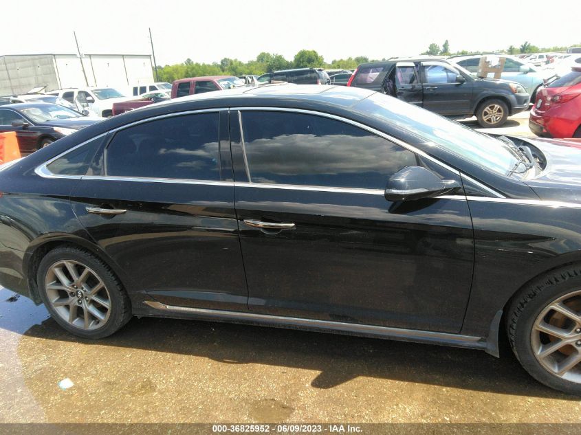 2018 HYUNDAI SONATA SPORT - 5NPE34AB3JH677472