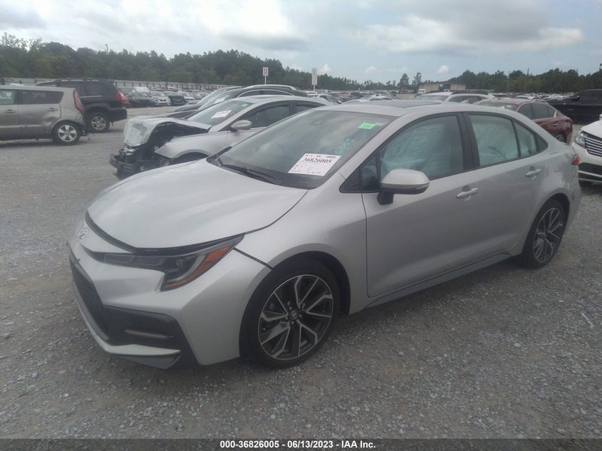 VIN 5YFP4MCE6MP084564 2021 TOYOTA COROLLA SE