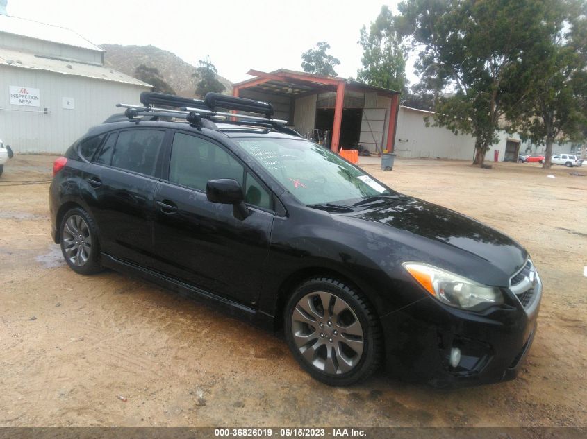 2013 SUBARU IMPREZA WAGON 2.0I SPORT PREMIUM - JF1GPAL6XDH825931