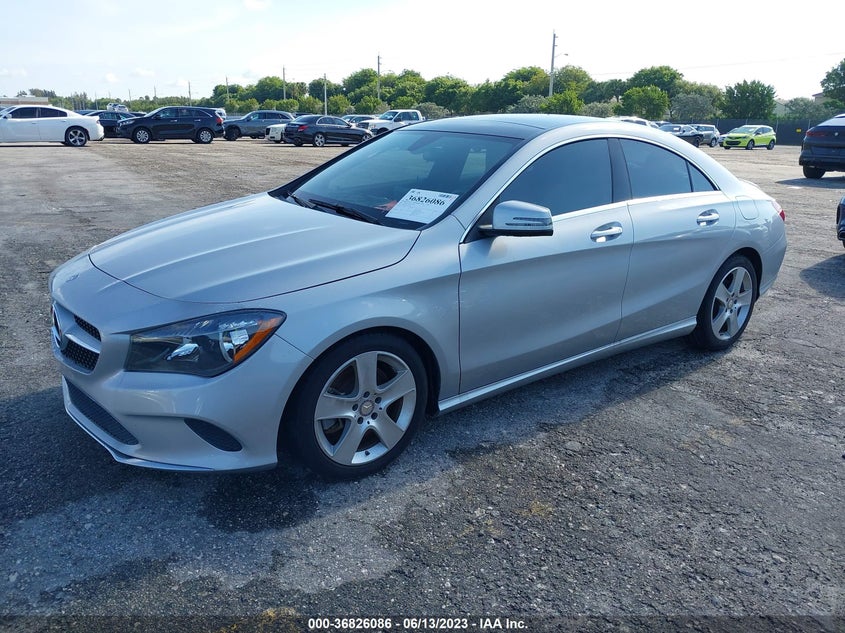 VIN WDDSJ4EB4HN421537 2017 MERCEDES-BENZ CLA 250