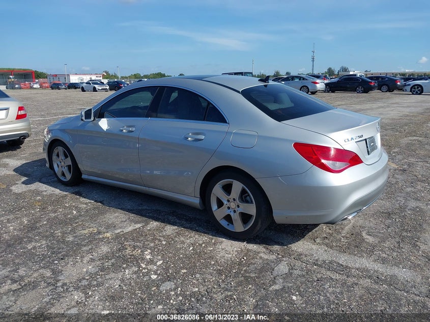 VIN WDDSJ4EB4HN421537 2017 MERCEDES-BENZ CLA 250