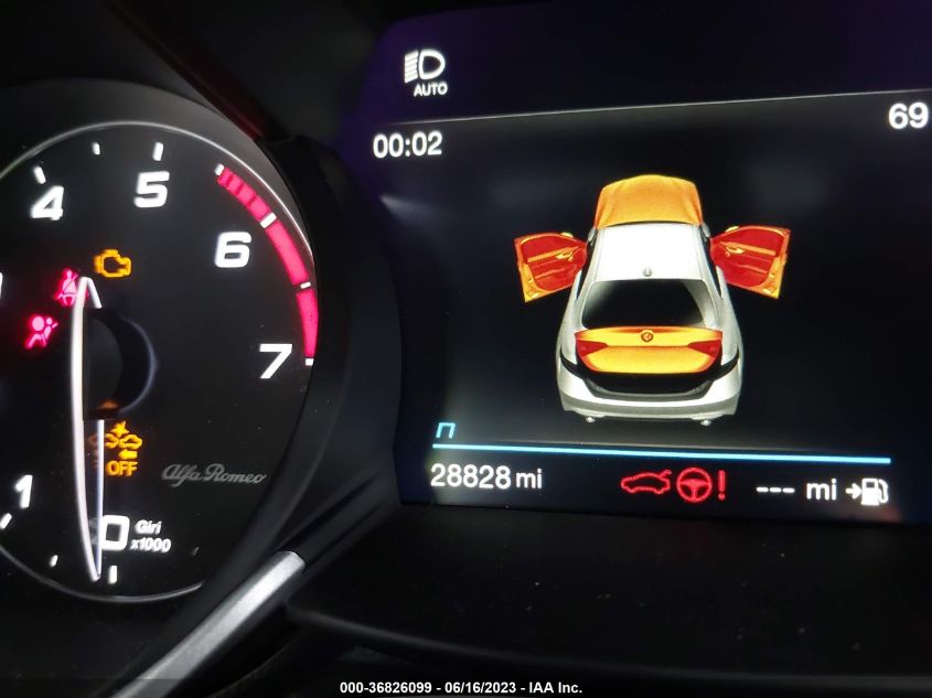 2021 ALFA ROMEO GIULIA - ZARFAMAN2M7646507
