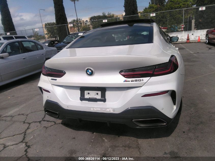 2020 BMW 8 SERIES M850I - WBAGV8C02LCE51282