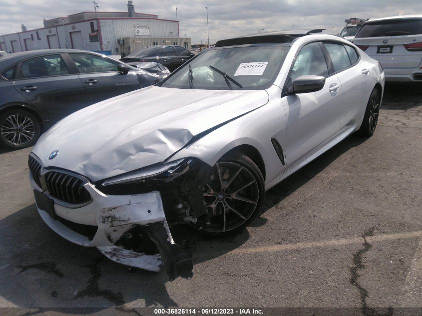 2020 BMW 8 SERIES M850I - WBAGV8C02LCE51282