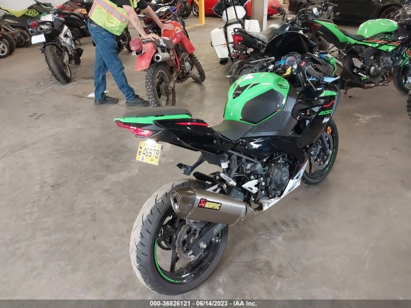 2022 KAWASAKI EX400 JKAEXKG19NDAF2439