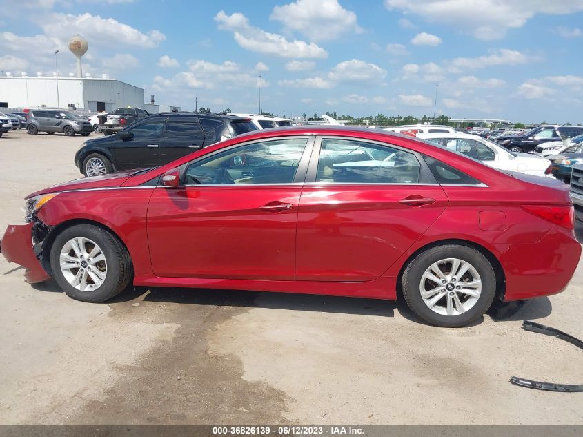 2014 HYUNDAI SONATA GLS - 5NPEB4ACXEH834884