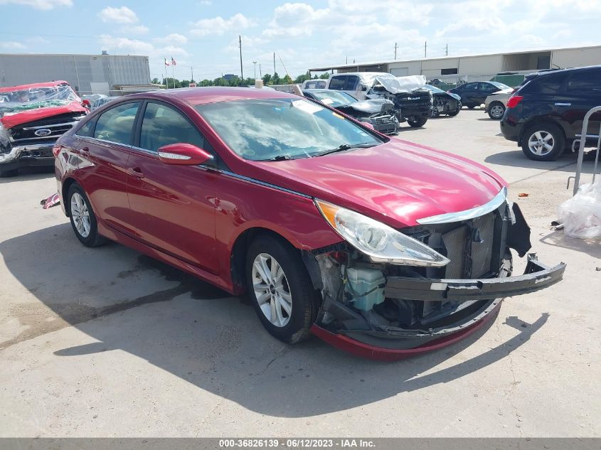 2014 HYUNDAI SONATA GLS - 5NPEB4ACXEH834884