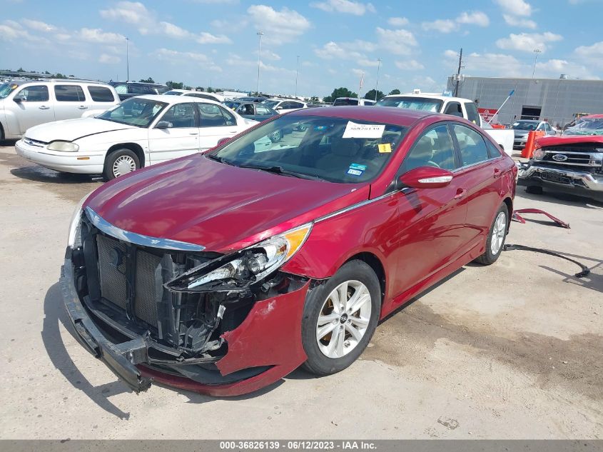 2014 HYUNDAI SONATA GLS - 5NPEB4ACXEH834884