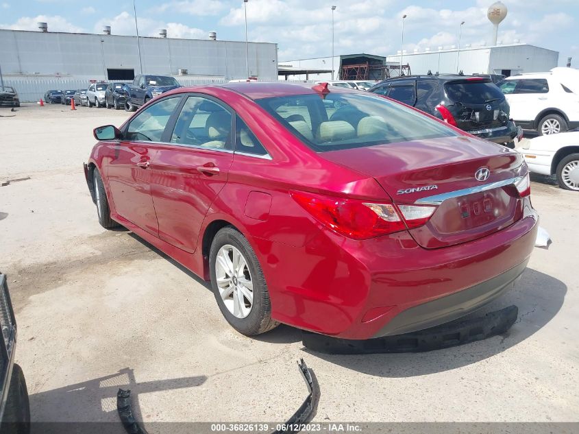 2014 HYUNDAI SONATA GLS - 5NPEB4ACXEH834884