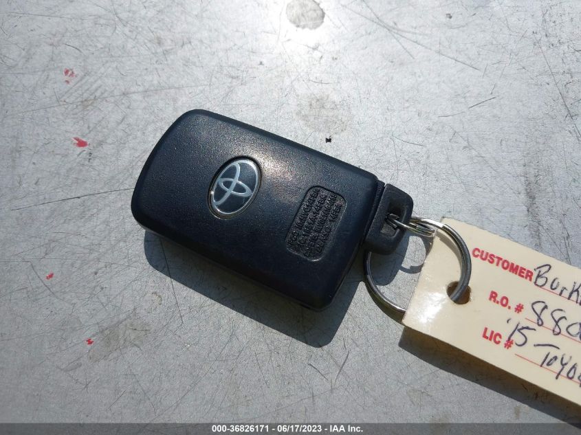 2015 TOYOTA CAMRY XLE/SE/LE/XSE - 4T1BF1FK7FU047920