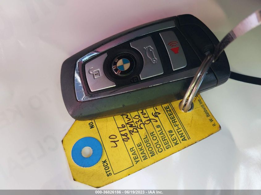 2016 BMW 5 SERIES 535I - WBA5B1C57GG131843