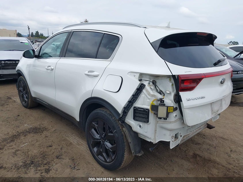 VIN KNDP63AC2L7740734 2020 KIA SPORTAGE S