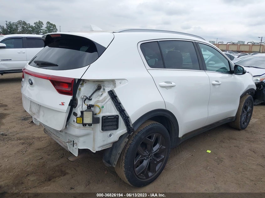 VIN KNDP63AC2L7740734 2020 KIA SPORTAGE S