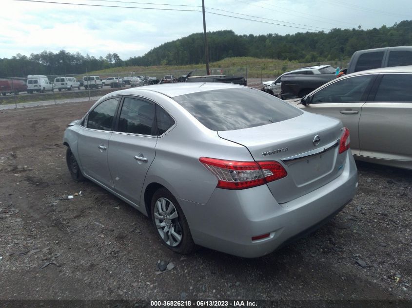 2014 NISSAN SENTRA S/FE+ S/SV/FE+ SV/SR/SL - 3N1AB7AP2EL668625