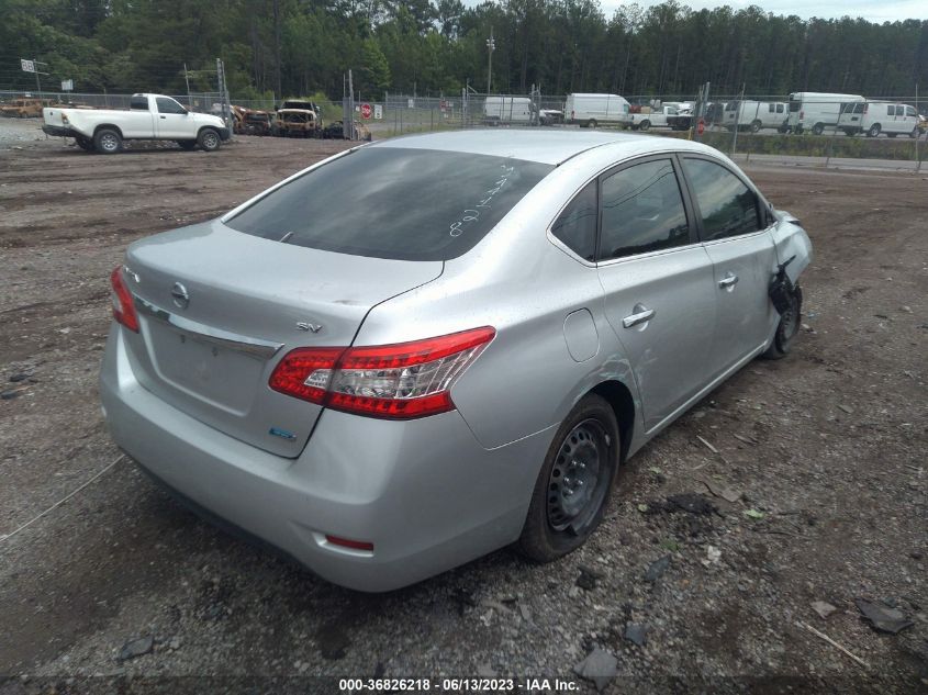 2014 NISSAN SENTRA S/FE+ S/SV/FE+ SV/SR/SL - 3N1AB7AP2EL668625